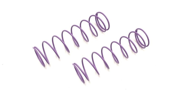 Big Shock Springs M 10x1.5 L=85mm Light Purple (2) Big Shock Springs M 10x1.5 L=85mm Light Purple (2)