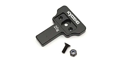 Front chassis weight Kyosho Inferno MP10 (20g)