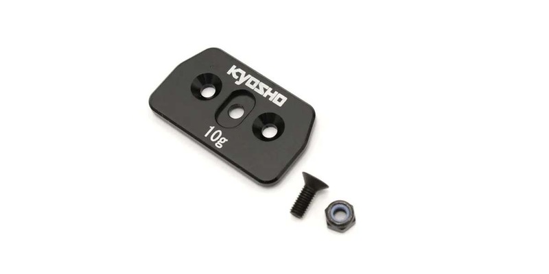Rear chassis weight Kyosho Inferno MP10 (10g) Rear chassis weight Kyosho Inferno MP10 (10g)