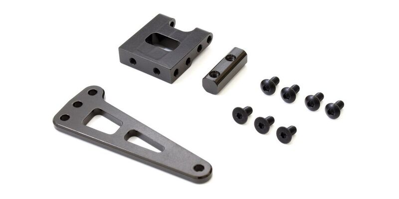 Reversible Servo Mount Set Kyosho Lazer ZX7 - Aluminium Reversible Servo Mount Set Kyosho Lazer ZX7 - Aluminium