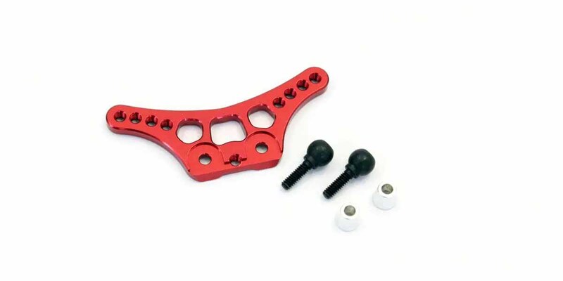 Kyosho Mini-Z Buggy Aluminium Front Shock Stay - Red Kyosho Mini-Z Buggy Aluminium Front Shock Stay - Red