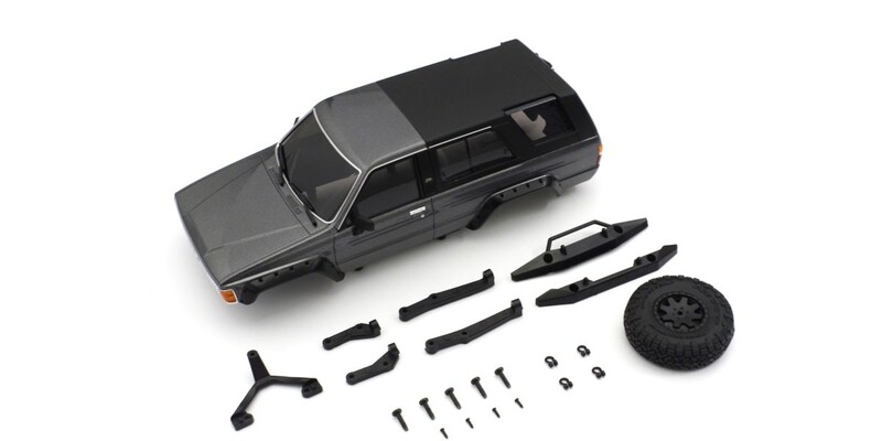 Bodyshell Toyota 4Runner Mini-Z 4X4 MX01 Grey Metallic Bodyshell Toyota 4Runner Mini-Z 4X4 MX01 Grey Metallic