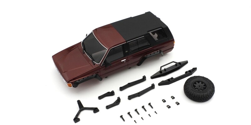 Bodyshell Toyota 4Runner Mini-Z 4X4 MX01 Metallic Red Bodyshell Toyota 4Runner Mini-Z 4X4 MX01 Metallic Red