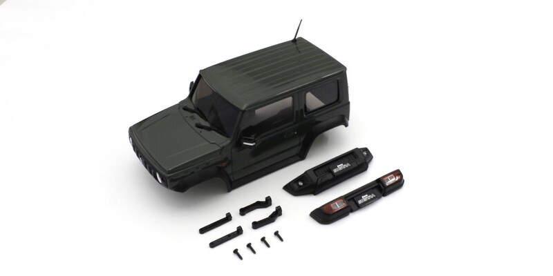 Bodyshell Suzuki Jimny Sierra Green Mini-Z 4X4 MX01 Bodyshell Suzuki Jimny Sierra Green Mini-Z 4X4 MX01