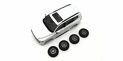 Bodyshell Toyota Land Cruiser 300 White Mini-Z 4X4 MX01