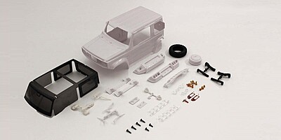 Bodyshell Suzuki Jimny Sierra Mini-Z 4X4 MX01 (White Body)