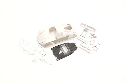 Bodyshell Honda HSV-010 Kyosho Mini-Z (White Body)
