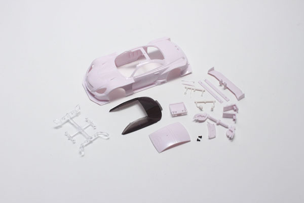 Bodyshell Lexus SC430 GT500 Kyosho Mini-Z (White Body)