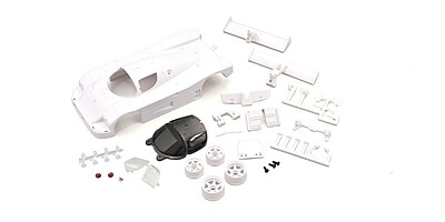 Bodyshell Sauber Mercedes C9 Mini-Z + 2WD Rims (White Body)