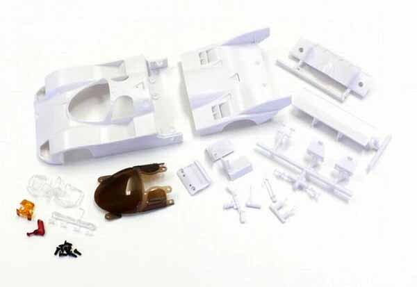 Kyosho Mini-Z Porsche 962 C Coupe LH White Body Set + 2WD Rims Kyosho Mini-Z Porsche 962 C Coupe LH White Body Set + 2WD Rims