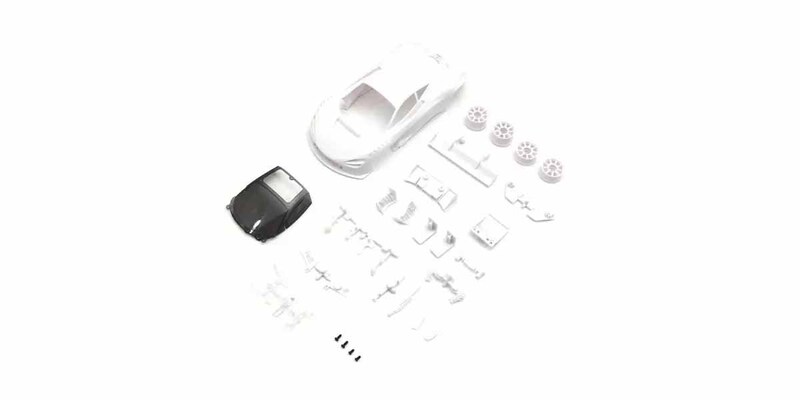 Kyosho Mini-Z McLaren 720S GT3 White Body Set w/2WD Rims Kyosho Mini-Z McLaren 720S GT3 White Body Set w/2WD Rims