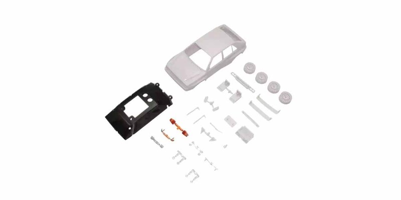 Kyosho Mini-Z Lancia Delta 1992 White Body Set w/4WD Rims Kyosho Mini-Z Lancia Delta 1992 White Body Set w/4WD Rims
