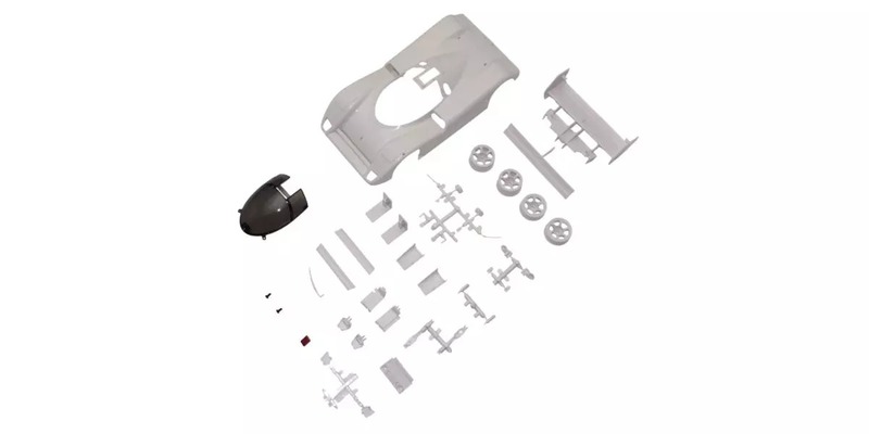 Kyosho Mini-Z Jaguar XJR-14 White Body Set + 2WD Rims Kyosho Mini-Z Jaguar XJR-14 White Body Set + 2WD Rims
