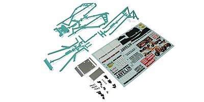 Body Parts and Roll Bar Kyosho Javelin - Peppermint Green
