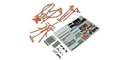 Body Parts and Roll Bar Kyosho Javelin -Orange