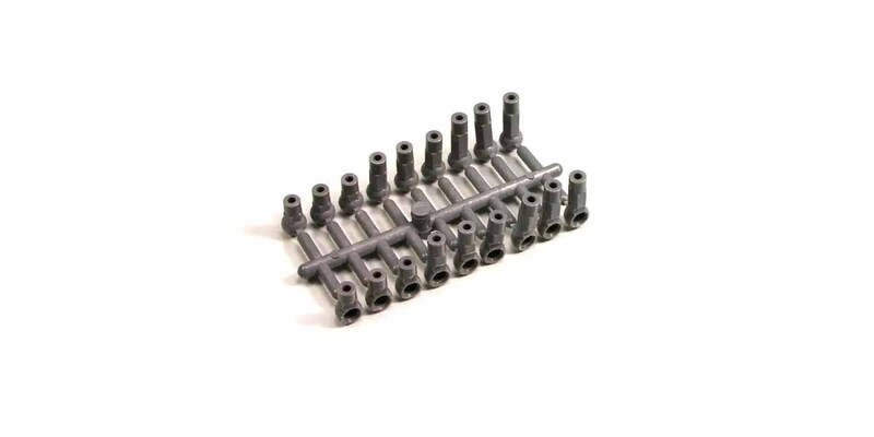 Kyosho Hard Ball End Caps 4.8mm (12) Kyosho Hard Ball End Caps 4.8mm (12)