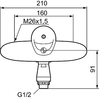 FM MATTSSON 9000E skalošanas maisītājs 160 c/c