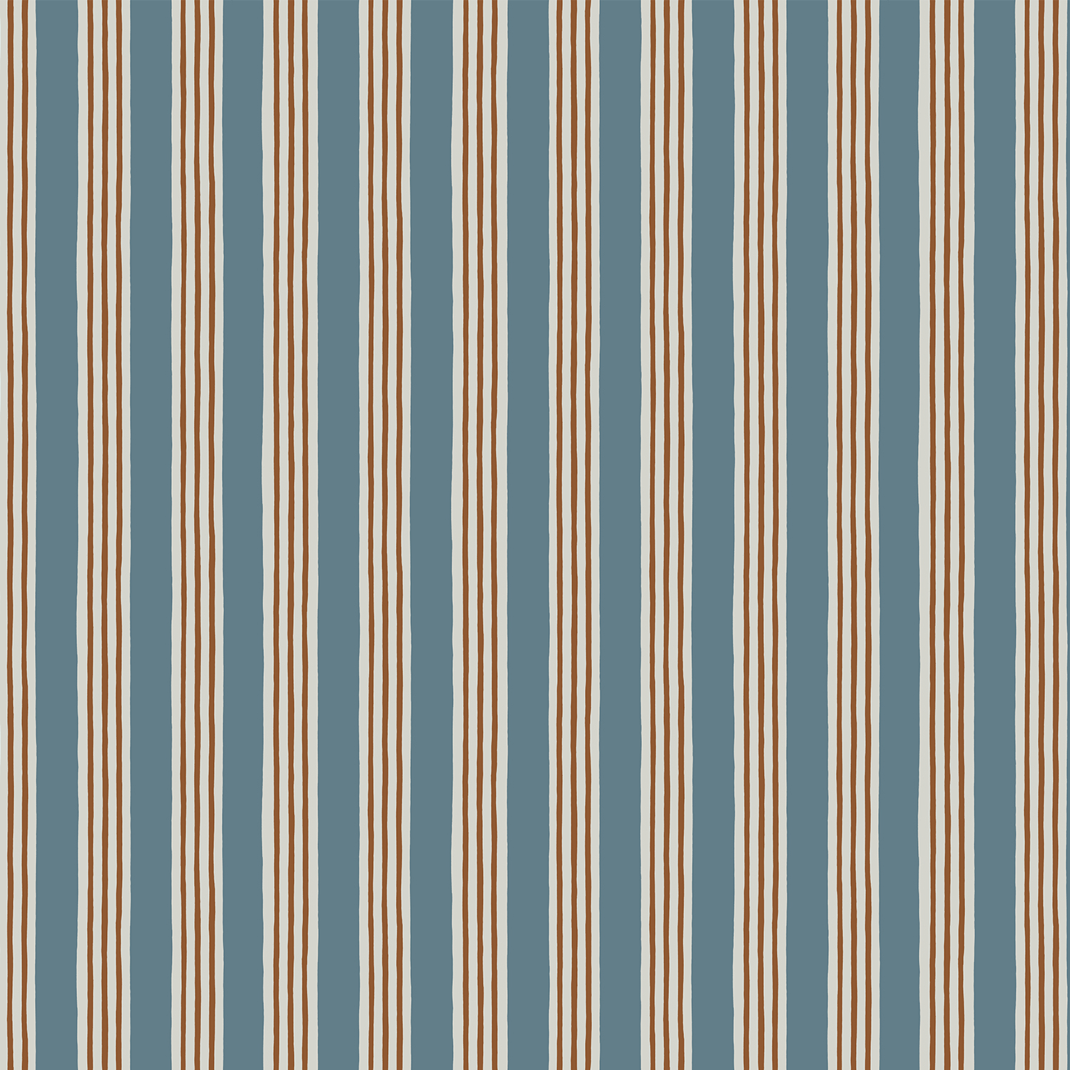 Kemble Stripe - Dinky, Little Ponds and Dew - Wallpaper Kemble Stripe - Dinky, Little Ponds and Dew - Wallpaper
