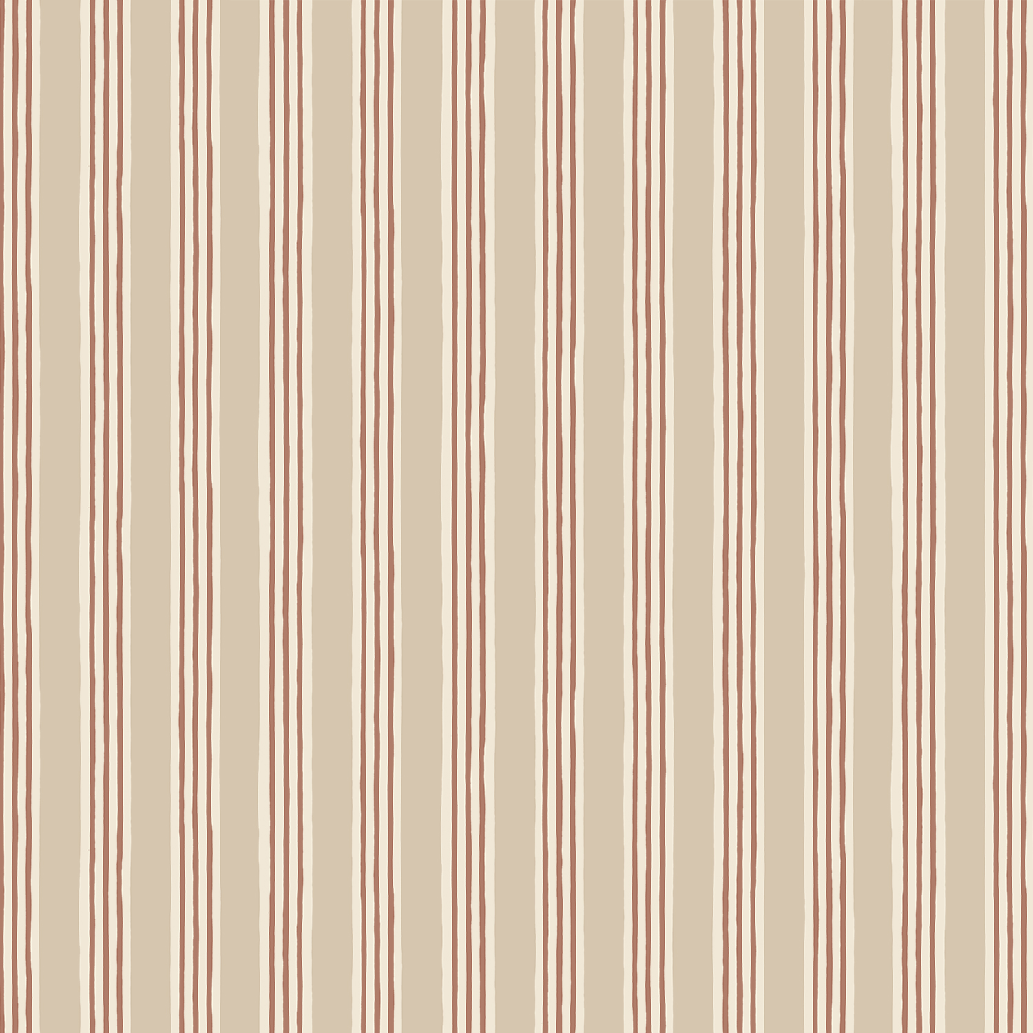 Kemble Stripe - Hibernacle, Cromwell Stone and Saltridge - Wallpaper Kemble Stripe - Hibernacle, Cromwell Stone and Saltridge - Wallpaper