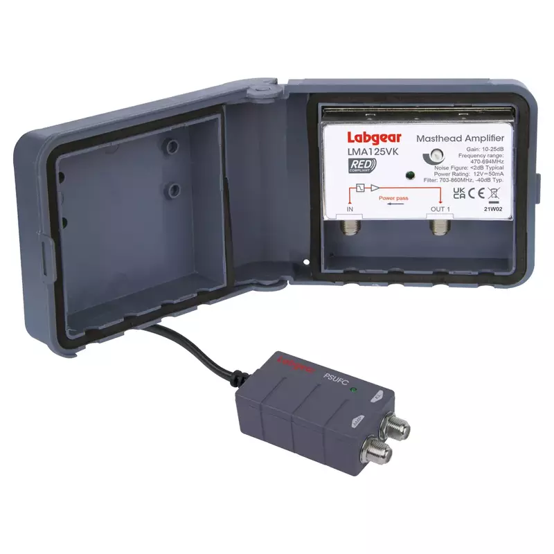 Labgear Mast Head Amplifier & PSU 1in/1out