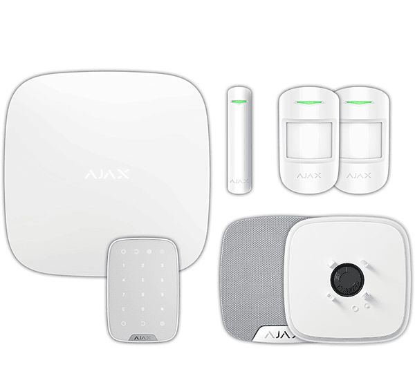AJAX House Wireless Alarm Kit with MotionCam PIR and Keypad