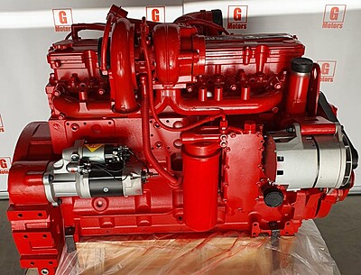 46654344 KOMATSU SAA6D114E-6 CUMMINS QSL9 CPL 0422 CM850 (CM 2850) HP 280 - complete engine