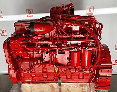 46654344 KOMATSU SAA6D114E-6 CUMMINS QSL9 CPL 0422 CM850 (CM 2850) HP 280 - complete engine