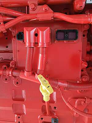 46654344 KOMATSU SAA6D114E-6 CUMMINS QSL9 CPL 0422 CM850 (CM 2850) HP 280 - complete engine