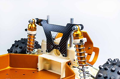 Koswork Team AE RC10 Carbon 3mm Rear Shock Tower Koswork Team AE RC10 Carbon 3mm Rear Shock Tower