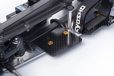 Koswork 2.0mm ESC Mount for Kyosho Optima Mid Koswork 2.0mm ESC Mount for Kyosho Optima Mid