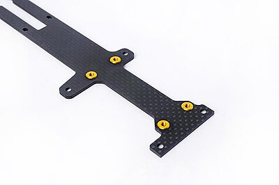 Koswork 2.0mm Carbon Radio Plate & ESC Mount for Kyosho Optima Mid Koswork 2.0mm Carbon Radio Plate & ESC Mount for Kyosho Optima Mid