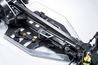 Koswork Carbon Radio Plate for Kyosho Turbo Optima Mid SP