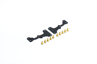 Koswork Carbon 1.5mm Front Arm Stiffener Set for Inferno MP11