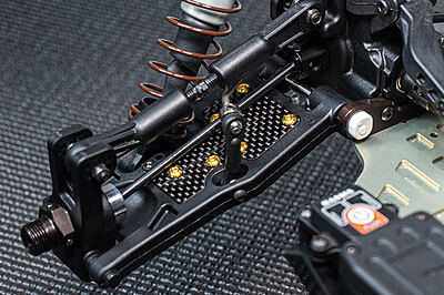 Koswork Carbon 1.5mm Rear Arm Stiffener Set for Inferno MP11 Koswork Carbon 1.5mm Rear Arm Stiffener Set for Inferno MP11