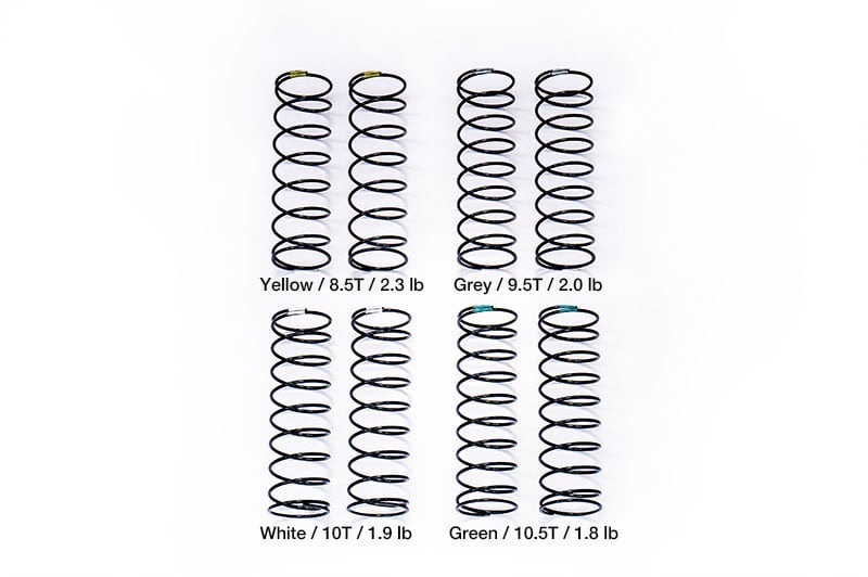 Koswork Big Bore Rear Shock Spring Set 61mm. 1.8/1.9/2.0/2.3 (4) Koswork Big Bore Rear Shock Spring Set 61mm. 1.8/1.9/2.0/2.3 (4)