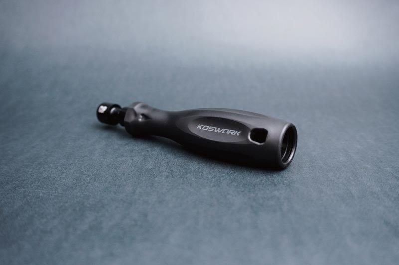 Koswork Hard Coated Aluminium Ball Cup Wrench 1:10