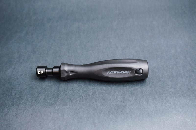 Koswork Hard Coated Aluminium Ball Cup Wrench 1:10