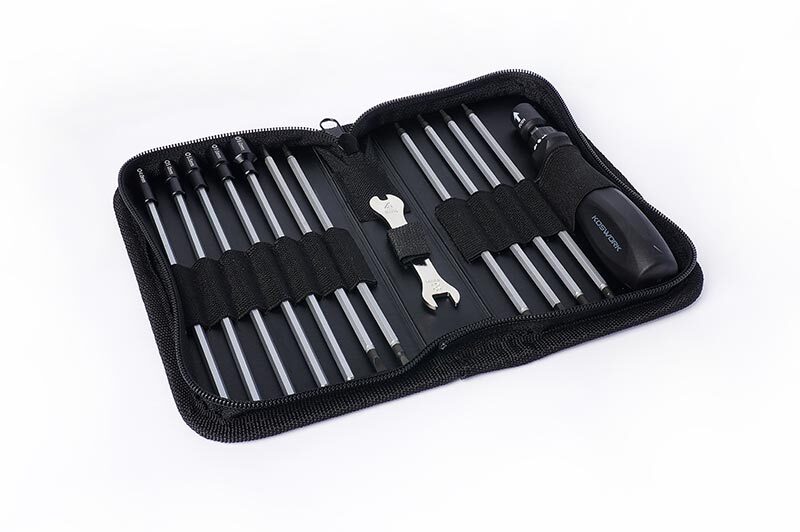 Koswork V2 Tool Set with Pouch (12pcs) Koswork V2 Tool Set with Pouch (12pcs)