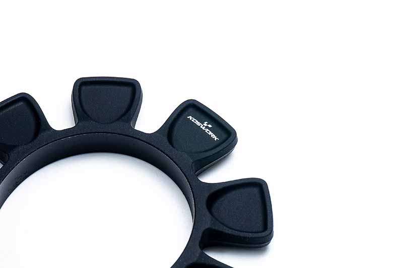 Koswork RC Silicone Tyre Gluing Bands 1:10 1:8 Black (4)