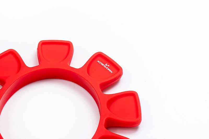 Koswork RC Silicone Tyre Gluing Bands 1:10 1:8 Red (4)