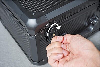 Koswork V2 Mini Black Aluminium Case for Sanwa M17 Koswork V2 Mini Black Aluminium Case for Sanwa M17