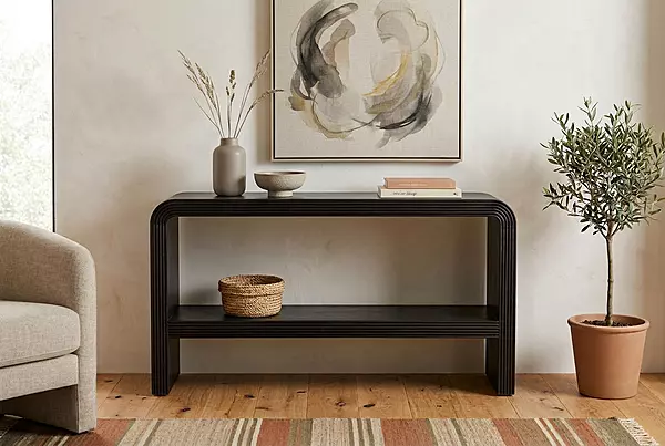 Nord Console Table 140 Caviar