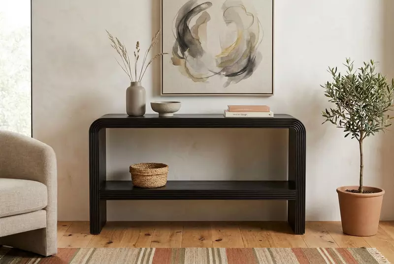 Nord Console Table 140 Caviar