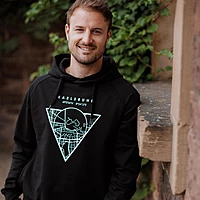 Karlsruhe Map Hoodie