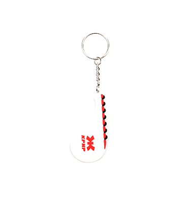 KP-Key Ring Mitt (White & Red)
