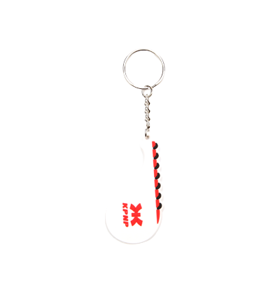 KP-Key Ring Mitt (White & Red)