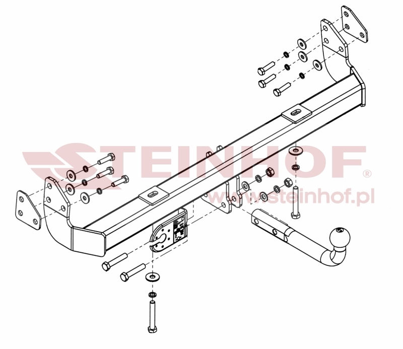Land Rover Freelander I Tow Bar (1998-2007) L-100/1