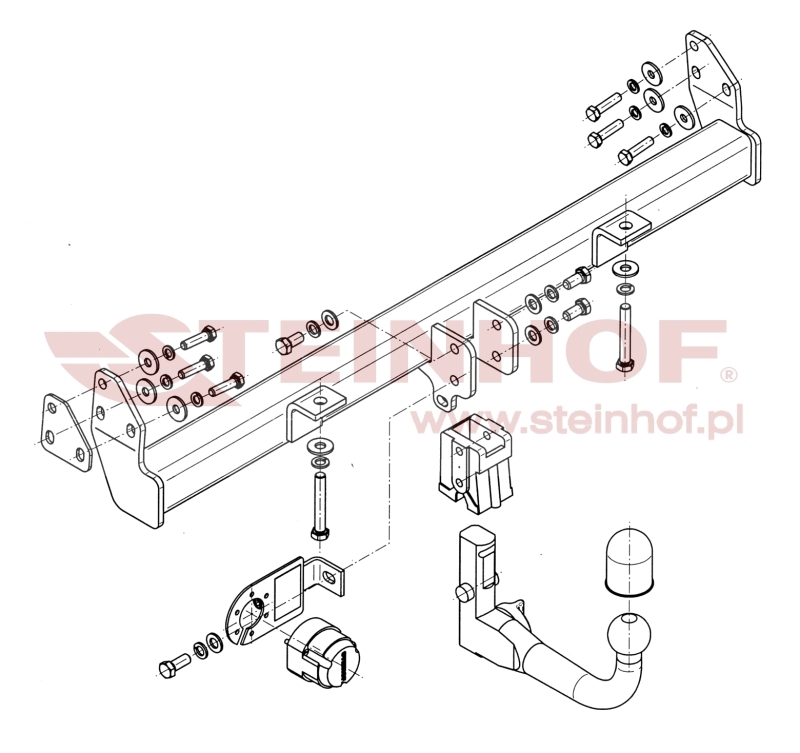 Land Rover Freelander I Tow Bar (1998-2003) L-101