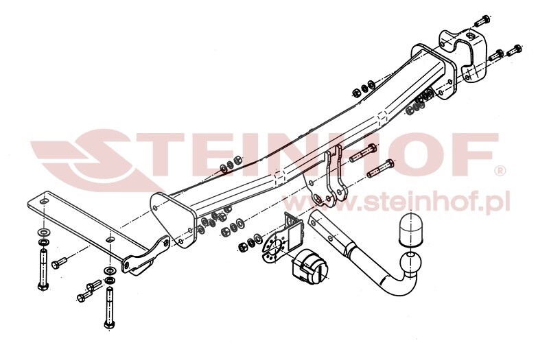 Land Rover Freelander II Tow Bar (2007-2014) L-102