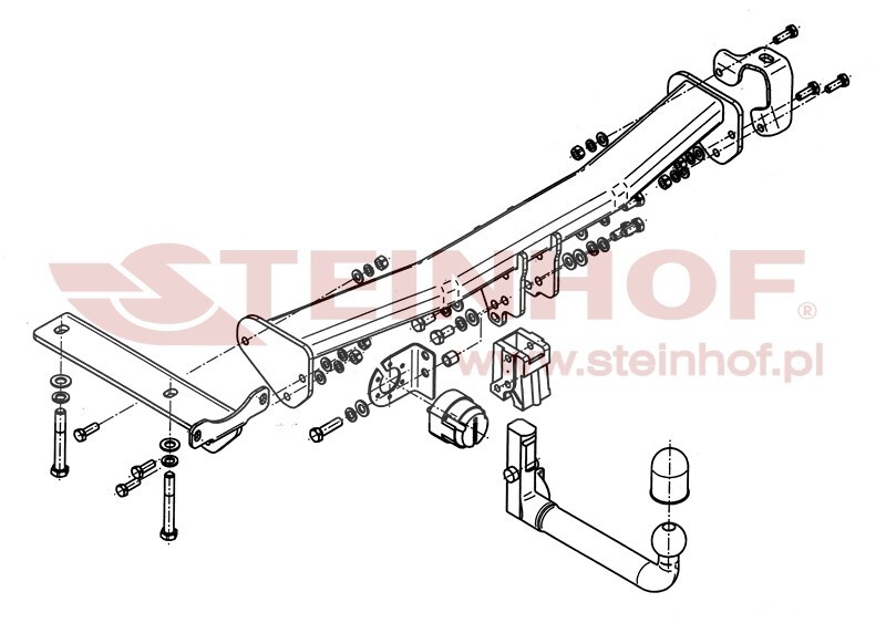 Land Rover Freelander II Tow Bar (2007-2014) L-103